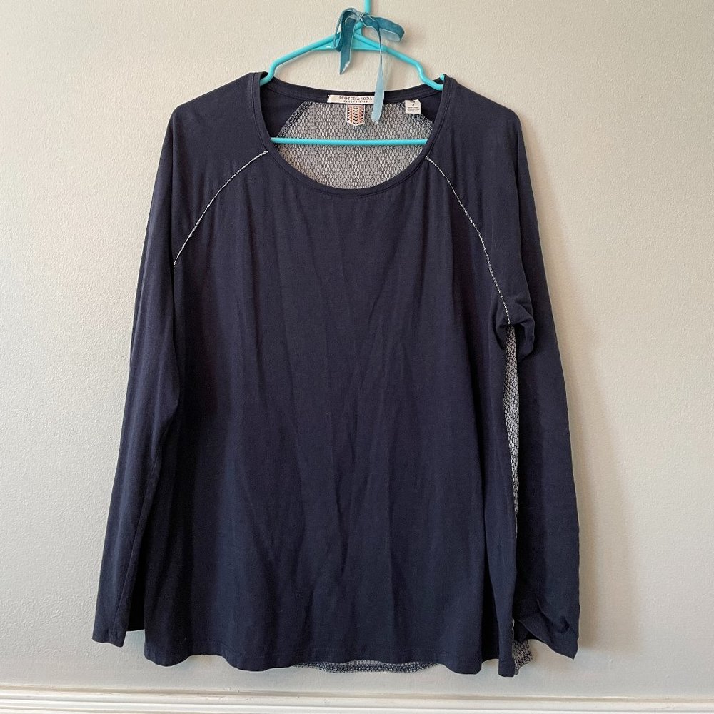 MAISON SCOTCH Scotch & Soda Sz3 (L)long sleeve top